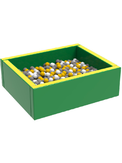 Сухой бассейн для детей прямоугольный 120х100 см HOP-HOP